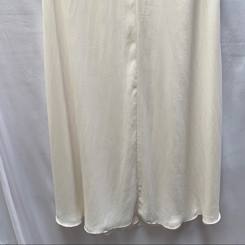 Zara Basic Maxi Chiffon Spaghetti Straps Dress Si… - image 6